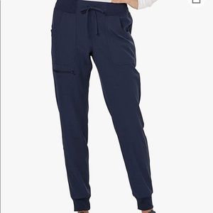 Navy Heartsoul Jogger Scrubs size small